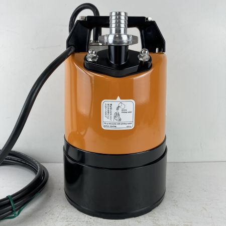 ЗЗ TSURUMI PUMP ツルミポンプ 100v 0.48kw 口径25mm 水中ポンプ LSC1.4S-51 オレンジ
