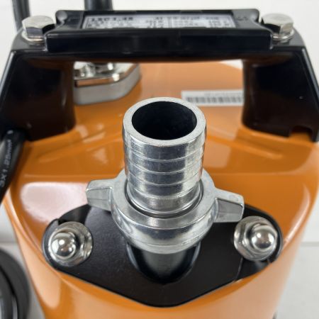 ЗЗ TSURUMI PUMP ツルミポンプ 100v 0.48kw 口径25mm 水中ポンプ LSC1.4S-51 オレンジ