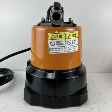 ЗЗ TSURUMI PUMP ツルミポンプ 100v 0.48kw 口径25mm 水中ポンプ ホース付 LSP1.4S-62