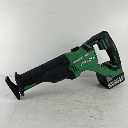 ЗЗ HITACHI 日立 14.4v コードレスセーバーソー バッテリーx2 充電器 ケース付 CR14DBL グリーン