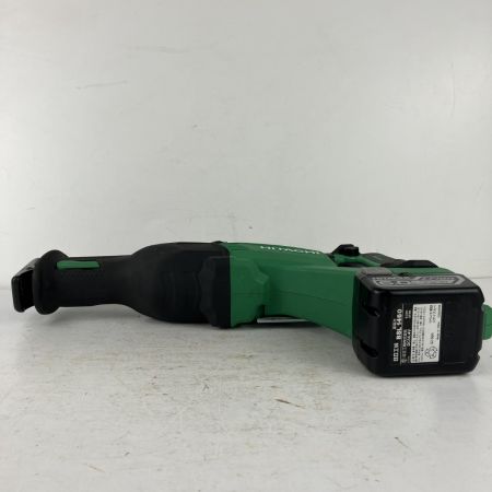 ЗЗ HITACHI 日立 14.4v コードレスセーバーソー バッテリーx2 充電器 ケース付 CR14DBL グリーン