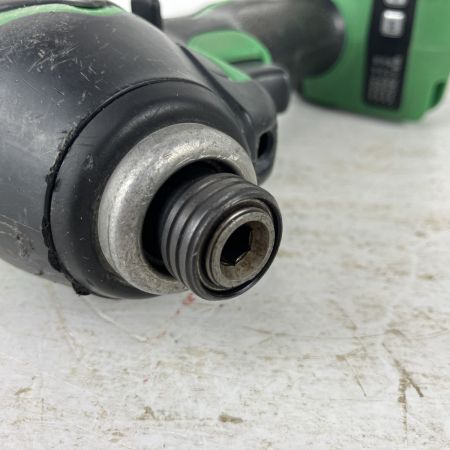 ЗЗ HITACHI 日立 100v インパクトドライバ ケース付 WH12VE グリーン