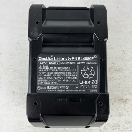 ЗЗ MAKITA マキタ 40v 8.0Ah バッテリー 箱付 BL4080F ブラック