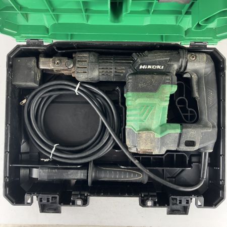 ЗЗ HiKOKI ハイコーキ 100v ハンマ ハンドル ケース付 H41SA4 グリーン