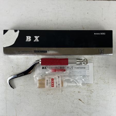 ЗЗ MIKI ミキ BXハッカー 取説 外箱付 箱破れ有 BX40 レッド