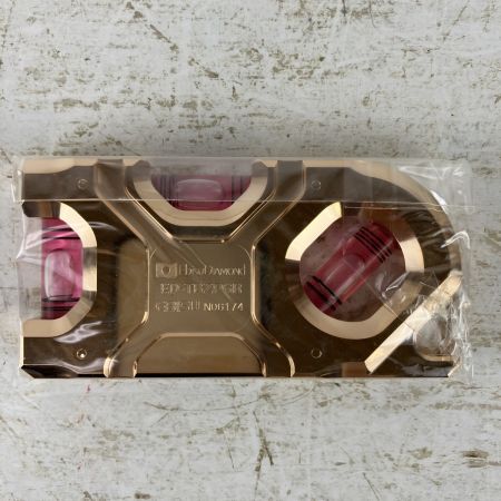 ЗЗ EBISU 鳶レベル 零 水平器 外箱付 ED-TBZPGR ピンクゴールド×レッド