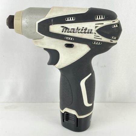 ЗЗ MAKITA マキタ 10.8v インパクトドライバ 充電器 バッテリー×1 ケース付 TD090D ホワイト