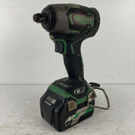 ЗЗ HiKOKI ハイコーキ 36v 12.7mm インパクトレンチ バッテリーx2 充電器 ケース付 WR36DC グリーン