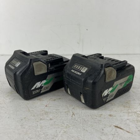 ЗЗ HiKOKI ハイコーキ 36v 12.7mm インパクトレンチ バッテリーx2 充電器 ケース付 WR36DC グリーン