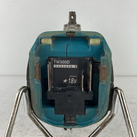 ЗЗ MAKITA マキタ 18v 12.7mm 充電式インパクトレンチ バッテリーx1付 ※充電器無し TW300D ブルー