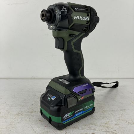 ЗЗ HiKOKI ハイコーキ 36v インパクトドライバ バッテリーx1付 ※充電器無し WH36DC オリーブ
