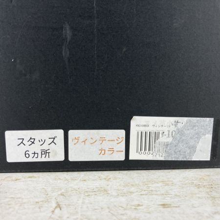 ЗЗ KNICKS ヌメ革小物ポーチ 外箱付 KNS-100BOX ヴィンテージカラー