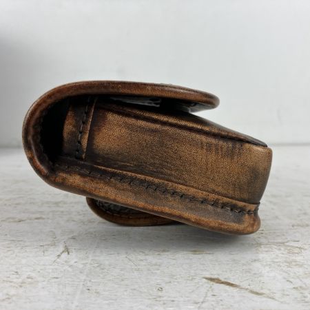 ЗЗ KNICKS ヌメ革小物ポーチ 外箱付 KNS-100BOX ヴィンテージカラー