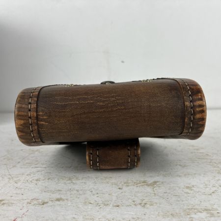 ЗЗ KNICKS ヌメ革小物ポーチ 外箱付 KNS-100BOX ヴィンテージカラー