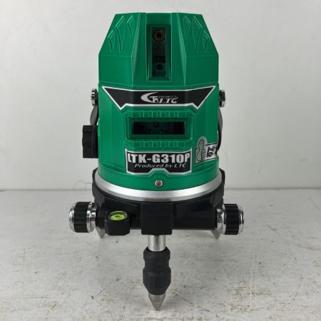 ЗЗ テクノ販売 グリーンレーザー レーザー墨出し器 アダプタ ケース付 LTK-G310P グリーン