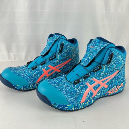 ЗЗ asics アシックス 28cm WINJOB CP304 BOA MAGMA 安全靴 外箱付 1273A147-400 アクアリウム×サンコーラル