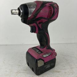 ЗЗ HITACHI 日立 14.4v 12.7mm コードレスインパクトレンチ バッテリーx1付 ※充電器無し 型番不明 ピンク Cランク