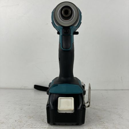 ЗЗ MAKITA マキタ 18v 充電式インパクトドライバ バッテリーx1 充電器 ケース付 TD173D ブルー