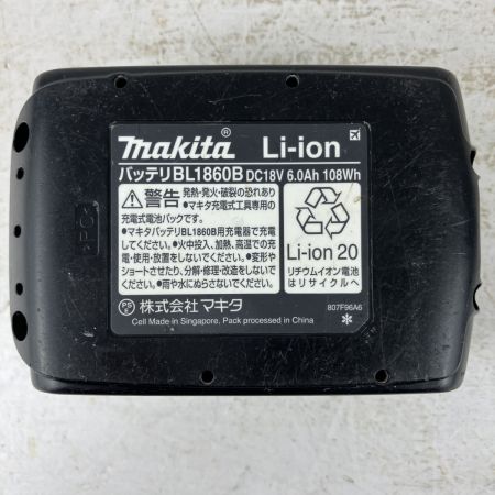ЗЗ MAKITA マキタ 18v 充電式インパクトドライバ バッテリーx1 充電器 ケース付 TD173D ブルー