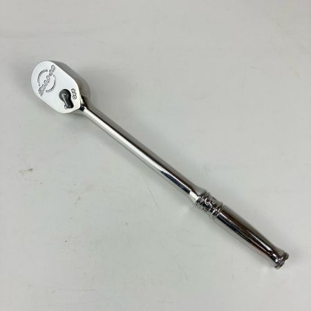 ЗЗ Snap-on スナップオン 差込角6.35mm ロングラチェットハンドル 本体のみ TL72 シルバー