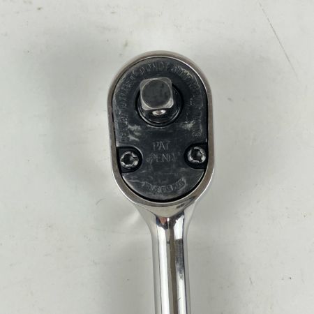 ЗЗ Snap-on スナップオン 差込角6.35mm ロングラチェットハンドル 本体のみ TL72 シルバー