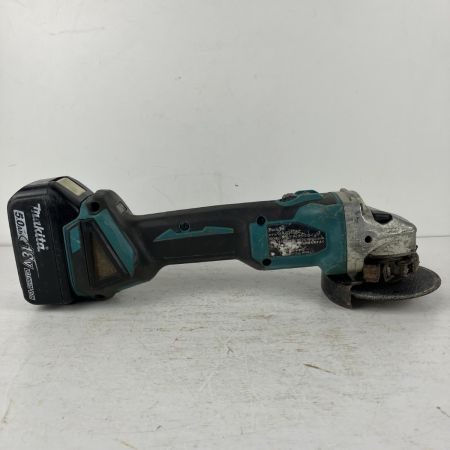 ЗЗ MAKITA マキタ 18v 100mm 充電式ディスクグラインダー バッテリーx1付 ※充電器無し GA404DN ブルー