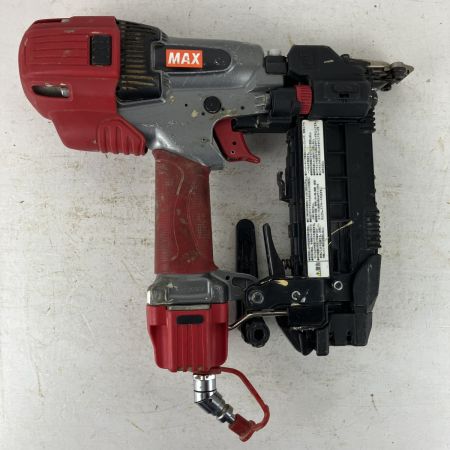 ЗЗ MAX マックス 50mm 高圧 スーパーネイラ フロアタッカ HA-50F2(D)/4MA ブラック×レッド