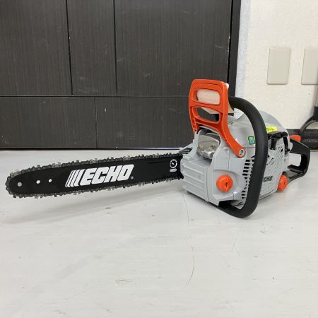 ЗЗ ECHO 2サイクル 40cm 34.0cc チェーンソー レンチ 取説付 GC351L グレー×オレンジ