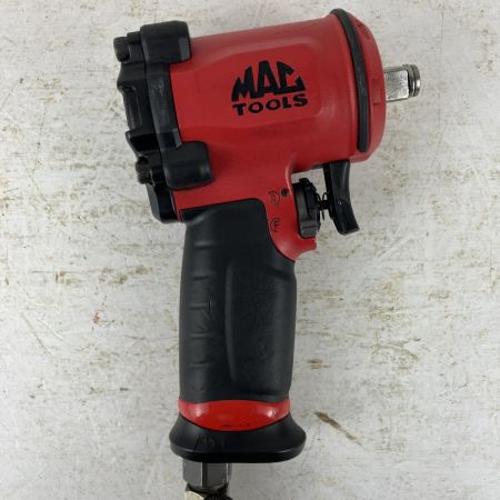 ЗЗ MAC TOOLS マック 12.7mm 常圧 エアインパクトレンチ AWP050M ブラック×レッド