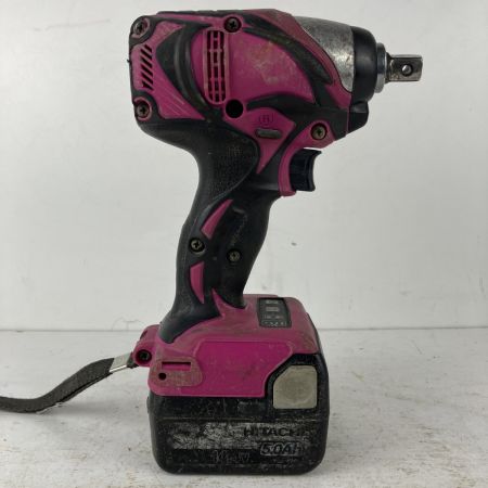 ЗЗ HITACHI 日立 14.4v 12.7mm コードレスインパクトレンチ バッテリーx1付 ※充電器無し 型番不明 ピンク