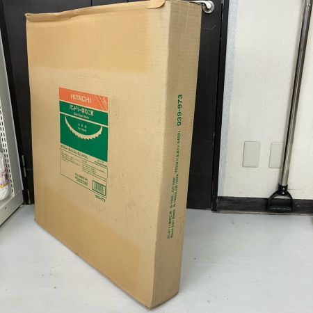 ЗЗ HITACHI 日立 幅102W×厚さ0.8T×長さ4450L バンドソー用帯のこ刃 箱付 長期保管品 939-973