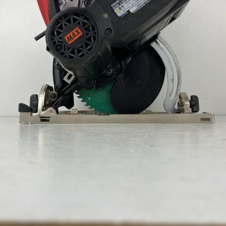 ЗЗ MAX マックス 18v 165mm 充電式防じん兼用丸のこ バッテリーx1付 ※充電器無し PJ-CS61CDP ブラック