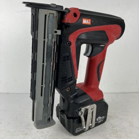 ЗЗ MAX マックス 18v 35mm 充電式フィニッシュネイラ バッテリーx1 ケース付 ※充電器なし TJ-35FN1