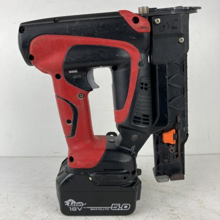 ЗЗ MAX マックス 18v 35mm 充電式フィニッシュネイラ バッテリーx1 ケース付 ※充電器なし TJ-35FN1