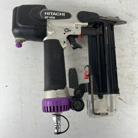 ЗЗ HITACHI 日立 45mm 常圧 ピン釘打機 NP45M パープル