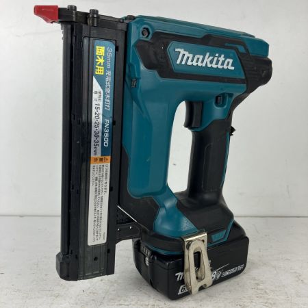 ЗЗ MAKITA マキタ 18v 35mm 充電式面木釘打 バッテリーx1 ケース付 ※充電器無し FN350D ブルー