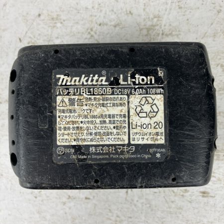 ЗЗ MAKITA マキタ 18v 125mm 充電式防じん丸のこ バッテリーx1 ケース付 ※充電器無し KS513D ブルー