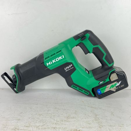 ЗЗ HiKOKI ハイコーキ 36v 充電式セーバーソー バッテリー×1付 ※充電器なし CR36DMA グリーン×ブラック