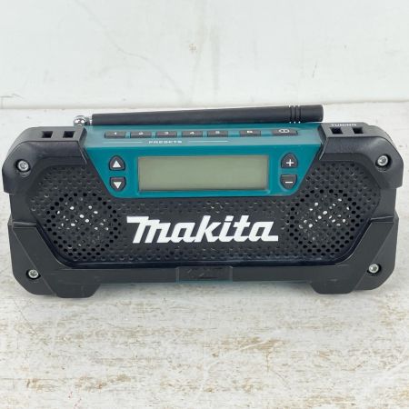 ЗЗ MAKITA マキタ 10.8v 充電式ラジオ 充電器 バッテリー×2付 MR052 ブルー