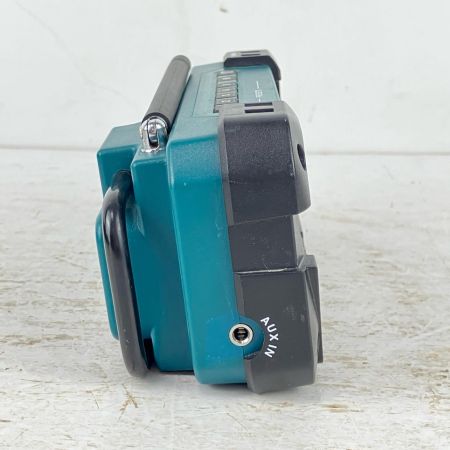 ЗЗ MAKITA マキタ 10.8v 充電式ラジオ 充電器 バッテリー×2付 MR052 ブルー