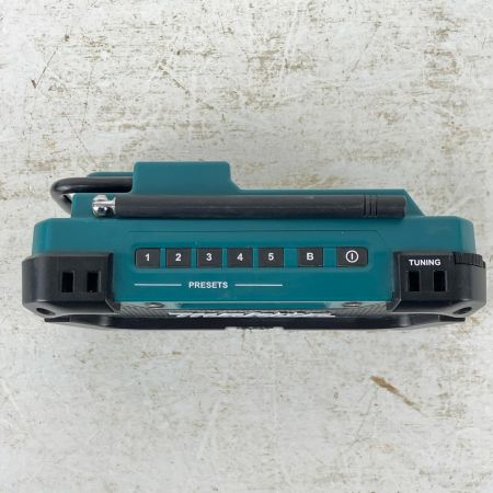 ЗЗ MAKITA マキタ 10.8v 充電式ラジオ 充電器 バッテリー×2付 MR052 ブルー