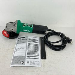 ЗЗ MAKITA マキタ 100v 100mm ディスクグラインダー ピンレンチ付 M965 グリーン Bランク