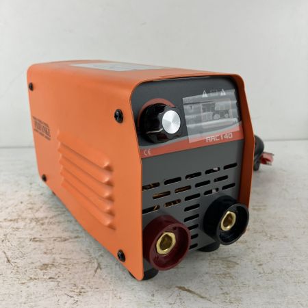 ЗЗ FEIFANKE 100V 140A アーク溶接機 TIG/MMA兼用溶接機 小型ポータブル ARC140 オレンジ