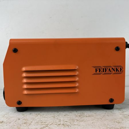 ЗЗ FEIFANKE 100V 140A アーク溶接機 TIG/MMA兼用溶接機 小型ポータブル ARC140 オレンジ