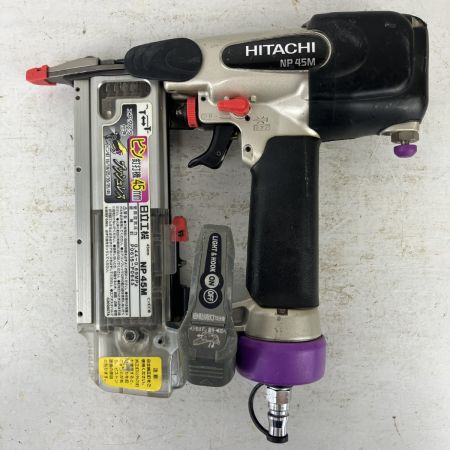ЗЗ HITACHI 日立 45mm 常圧 ピン釘打機 NP45M パープル