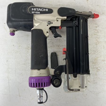 ЗЗ HITACHI 日立 45mm 常圧 ピン釘打機 NP45M パープル