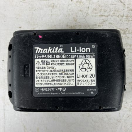 ЗЗ MAKITA マキタ 18v 充電式震動ドライバドリル バッテリーx1付 ※充電器無し HP486D ブルー