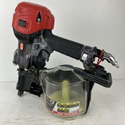 ЗЗ MAX マックス 75mm 高圧 エア釘打ち機 HN-75N3(D) ブラック×レッド Cランク