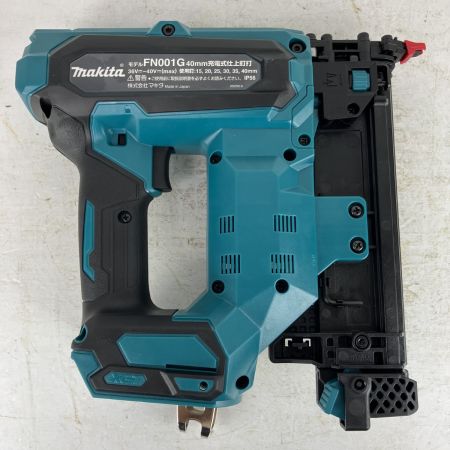 ЗЗ MAKITA マキタ 40v 40mm 充電式仕上釘打 取説 ケース付 ※バッテリー、充電器無し FN001G ブルー