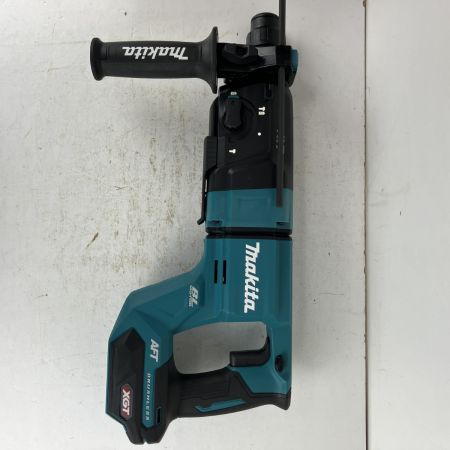 ЗЗ MAKITA マキタ 40v 28mm 充電式ハンマドリル 取説 ケース付 ※バッテリー、充電器無し HR007G ブルー
